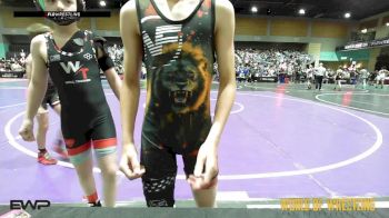 76 lbs Round Of 32 - Kolt Palmer, Well Trained vs Jensen Boone, Driller Wrestling Club
