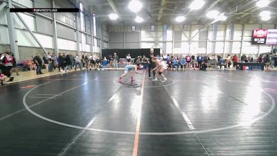 U17 Women - 61 lbs Cons. Round 3 - Lexie Newman, OR vs Claire Hume, WA