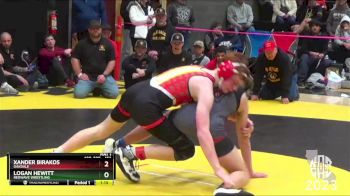 153 lbs 5th Place Match - Xander Birakos, Oakdale vs Logan Hewitt, Redwave Wrestling