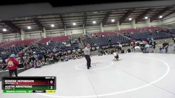 71 lbs Placement (16 Team) - Bowdee McPherson, Utah Gold vs Austin Armstrong, Idaho 1