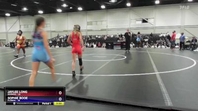 95 lbs Round 5 (6 Team) - Jaylee Long, Georgia vs Sophie Booe, Florida