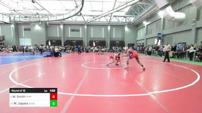 150 lbs Round Of 16 - William Smith, Fairfield Prep vs Melanio Zapata, Danbury