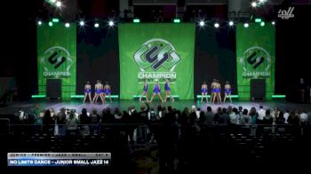 No Limits Dance - Junior Small Jazz 14 [2026 Junior - Premier - Jazz - Small Day 3] 2026 CSG Dance Grand Nationals