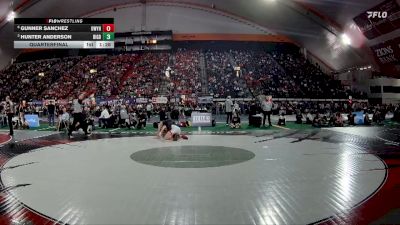 6A 126 lbs Quarterfinal - Hunter Anderson, Rigby vs Gunner Sanchez, Owyhee