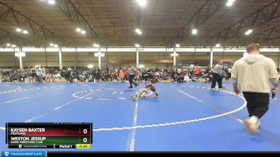 50 lbs Round 2 - Kaysen Baxter, Fruitland vs Weston Jessup, Hawk Wrestling Club