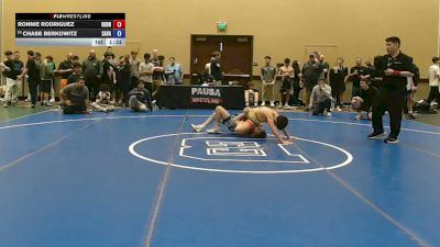 120 lbs Champ. Rd Of 64 - Ronnie Rodriguez, RedNose vs Chase Berkowitz, Savage