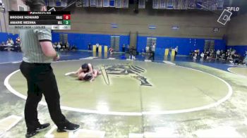 135lbs Cons. Round 6 - Amarie Medina, Hillsboro (Girls) vs Brooke Howard, North Mason (Girls)