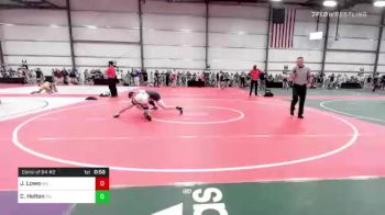 126 lbs Consi Of 64 #2 - Jack Lowe, WV vs Cameron Helton, TN