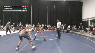 110 lbs Round 5 (6 Team) - Ryan Hurley, CTWHALE vs Liam Fecanin, Dirty Jersey