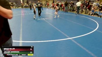 55 lbs Semis (4 Team) - Bryce Miller, St. James vs Archer Anderson, Owatonna