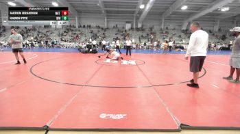 138 lbs Rr Rnd 2 - Jaeden Brandon, Mat Warriors vs Kaden Fitz, Division-1 Potentially Dangerous