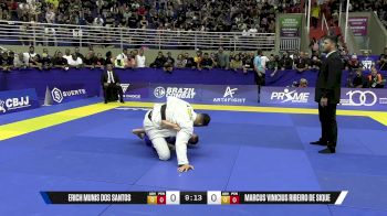Marcus Vinicius Ribeiro De Sique vs Erich Munis Dos Santos 2025 Brasileiro Jiu-Jitsu IBJJF