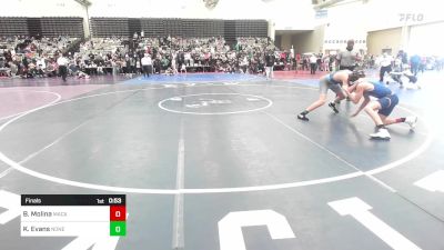 118-I2 lbs Final - Brian Molina, MacArthur vs Kingsley Evans, None