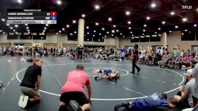 55 lbs Round 1 (6 Team) - James Gremillion, Alabama Elite Black vs Sebastian Cooper, Rabbit WC
