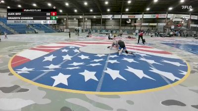 175 lbs 7th Place Match - Draedyn Johnson, Unattached vs Alex Sitz, Cody