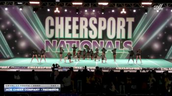 ACE Cheer Company - Redbirds [2026 L1.1 Youth - PREP Day 1] 2026 CHEERSPORT National All Star Cheerleading Championship