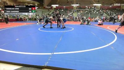 182 lbs 3rd Place Match - Douglas Long, Saints Wrestling Club vs Troy Gardner, Arkansas