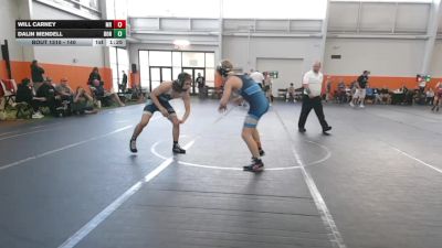 140 lbs Round 2 - Dalin Mendell, Donahue vs Will Carney, Midwest RTC