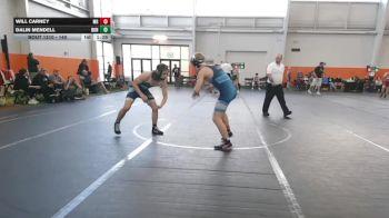 140 lbs Round 2 - Dalin Mendell, Donahue vs Will Carney, Midwest RTC