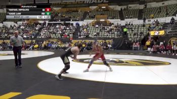157 lbs Quarterfinal - Rafael Hipolito, Oklahoma vs Kade Law, Purdue