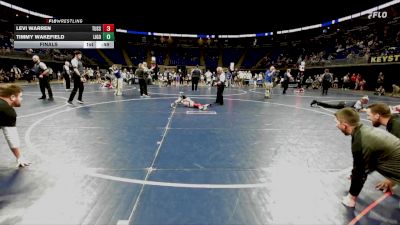 40 lbs Final - Levi Warren, Tussey Mountain vs Timmy Wakefield, Ligonier Valley