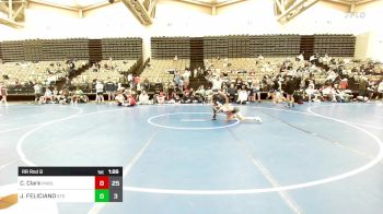 85 lbs Rr Rnd 9 - Cody Clark, Mat Assassins Black vs Julius FELICIANO, Shore Thing Surf