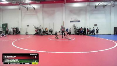 113 lbs Champ. Round 3 - Nolan Riley, Columbus North vs Mason Bower, Intense Wrestling Club