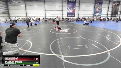 64 lbs Rd# 9- 2:15pm Saturday Final Pool - Brantley Barnes, Team Michigan vs Jair Almaraz, SouthWest Elite