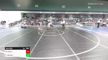 113 lbs Consi Of 32 #1 - Max Elton, NJ vs Elias Navida, CA