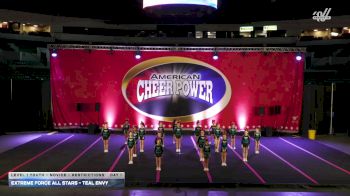 Extreme Force All Stars - Teal Envy [2026 L1 Youth - Novice - Restrictions Day 1] 2026 Cheer Power Trenton Showdown