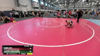 65 lbs Cons. Round 3 - Carter Deschaines, Maverick Elite Wrestling Club vs Cairo Cox, Austin Texas Wrestling Club
