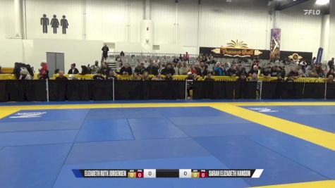 Sarah Elizabeth Hanson vs Elizabeth Ruth Jorgensen 2024 World IBJJF Jiu-Jitsu No-Gi Championship