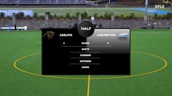 Replay: Adelphi vs Assumption | Nov 2 @ 3 PM