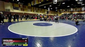 56 lbs Round 5 - Colton Veiga, Team Temecula /Pin Club vs Nicolas Lopez, 951 Wrestling Club