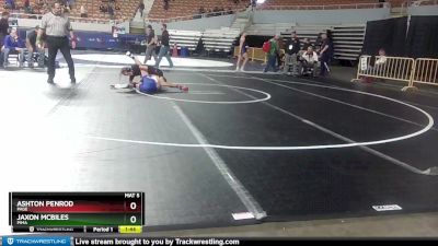 D4-120 lbs Quarterfinal - Jaxon McBiles, Pima vs Ashton Penrod, Page