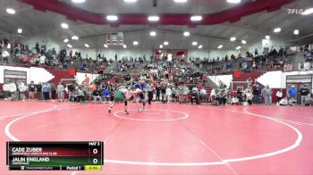 132 lbs Cons. Round 4 - Cade Zuber, Greenfield Wrestling Club vs Jalin England, Zionsville