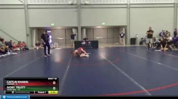 106 lbs 2nd Wrestleback (8 Team) - Caitlin Rankin, Virginia vs Ivory Truitt, Texas Red