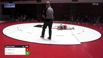 110 lbs Quarterfinal - Rylie Hillis, Norman High School Girls vs Mikaela Pinley, Westmoore