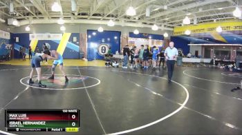 150 White 3rd Place Match - Israel Hernandez, North Hall vs Max Luis, Miami Palmetto