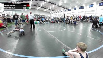 50 lbs Round Robin 4 - Charlie Harold, Ground Zero MMA-YTH vs Judah Kash, Brawler Elite-Yth