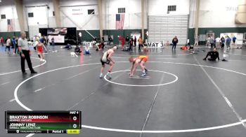 144 lbs 3rd Place Match - Johnny Lenz, Kimball Wrestling Club vs Braxton Robinson, Kearney Matcats