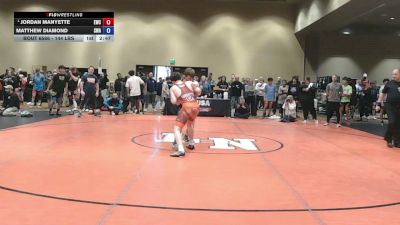 144 lbs Champ. Rd Of 16 - Jordan Manyette, Exodus Wrestling Club vs Matthew Diamond, Savage Wrestling Academy