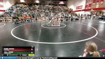 126 lbs Cons. Round 3 - Kobe Swain, Worland vs Will Ward, Thermopolis