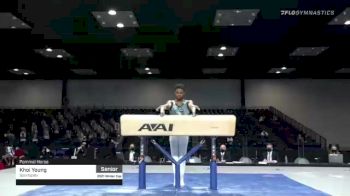 Khoi Young - Pommel Horse, Sportsplex - 2021 Winter Cup & Elite Team Cup