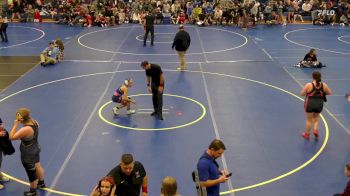 94 lbs Semifinal - Audiyanna Cheverez, Dunkirk vs Anastazia Hale, Falconer