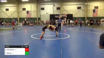 90 lbs Semifinal - Aiden Hanshaw, Beatrice Wrestling Club vs Trenton Byers, The Best Wrestler