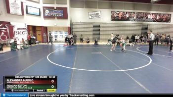 62-66 lbs Round 1 - Alexandra Maiolo, Sons Of Atlas Wrestling Club vs Reagan Elton, Payson Lion Wrestling Club