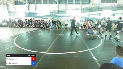 73 kg Quarterfinal - Matthew Aviles, Savage House WC vs Ernest Garcia, Scotsmen WC