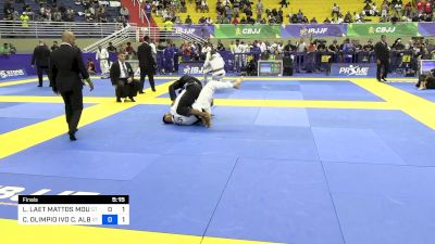 LUCAS LAET MATTOS MOUTINHO vs CHAISE OLIMPIO IVO C. ALBUQUERQU 2024 Brasileiro Jiu-Jitsu IBJJF