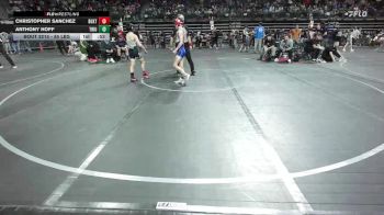85 lbs Consi Of 16 #2 - Christopher Sanchez, Buxton (NJ) vs Anthony Hoff, Triumph Trained